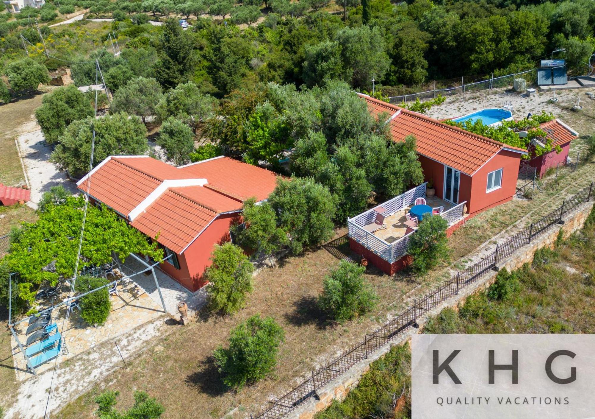 Mondo Cosseri Villa Rossa-Dorothea And Mondo Cosseri Villa Rossa-Penelope, With Own Shared Pool Lixouri Exterior photo